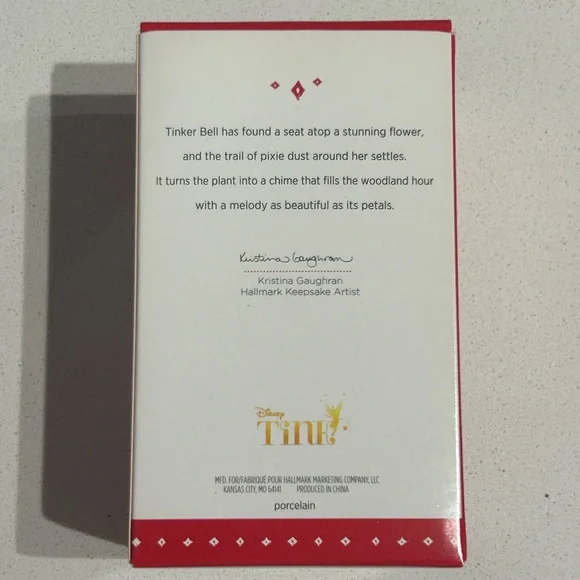 2015 Hallmark Tinker Bell Keepsake Ornament - Picture 3 of 3